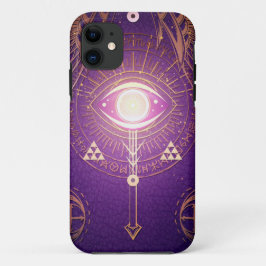 Donkere mystieke arcane Oog van Eterniteit Case-Mate iPhone Case
