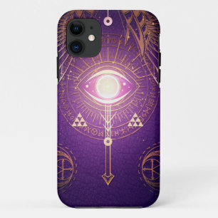 Donkere mystieke arcane Oog van Eterniteit Case-Mate iPhone Case