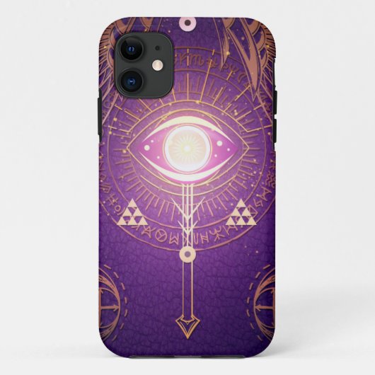 Donkere mystieke arcane Oog van Eterniteit Case-Mate iPhone Case (Achterkant)