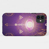 Donkere mystieke arcane Oog van Eterniteit Case-Mate iPhone Case (Achterkant (horizontaal))