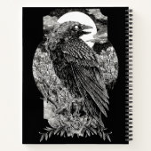 Donkere mystieke raaf notitieboek (Achterkant)