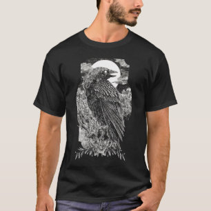 Donkere Mystieke Raaf T-shirt