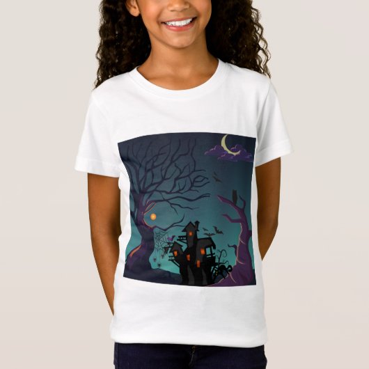 Donkere nacht | Halloween | hoed T-shirt (Voorkant)
