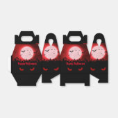 Donkere Nachthorloges Gable Bedankdoosjes (Uitgevouwen)