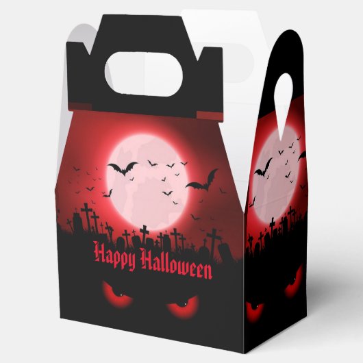 Donkere Nachthorloges Gable Bedankdoosjes (Geopend)