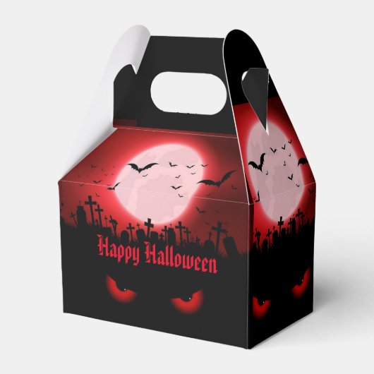 Donkere Nachthorloges Gable Bedankdoosjes (Voorkant Zijde)