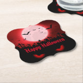 Donkere nachtkijkers kartonnen onderzetters (Gekanteld)