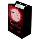 Donkere nachtkijkers medium cadeauzakje (Achterkant Gekanteld)