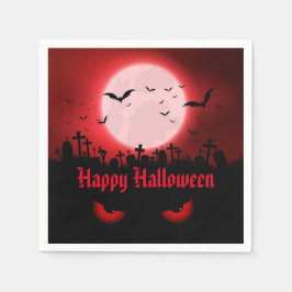 Donkere nachtkijkers servet