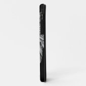 Donkere natte suikerschedel met hoofdletter Case-Mate iPhone case (Achterkant/links)