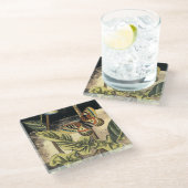 Donkere Natuur scène door Visual Studio Glazen Onderzetter (Schuin)