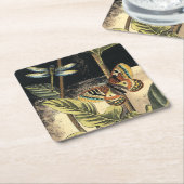 Donkere Natuur scène door Visual Studio Kartonnen Onderzetters (Schuin)