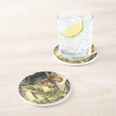 Donkere Natuur scène door Visual Studio Zandsteen Onderzetter (Zijkant)