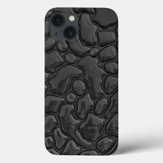 Donkere natuurlijke watervalpatronen Case-Mate iPhone case (Achterkant)