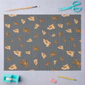 Donkere Nautical Serie Design 10 Tissuepapier (Craft)