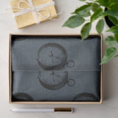 Donkere Nautical Serie Ontwerp 12 Tissuepapier (Geschenk)