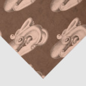 Donkere Nautical Serie Ontwerp 13 Tissuepapier (Detail)