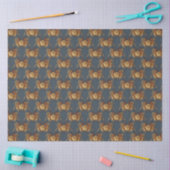 Donkere Nautical Serie Ontwerp 1 Tissuepapier (Craft)