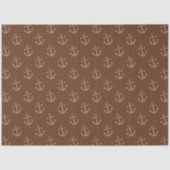 Donkere Nautical Series Design 11 Tissuepapier (Voorkant)