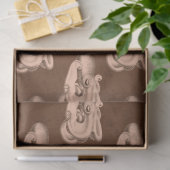 Donkere Nautical Series Design 13 Tissuepapier (Geschenk)