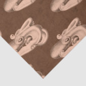 Donkere Nautical Series Design 13 Tissuepapier (Detail)