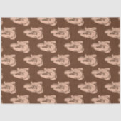 Donkere Nautical Series Design 13 Tissuepapier (Voorkant)