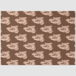 Donkere Nautical Series Design 13 Tissuepapier