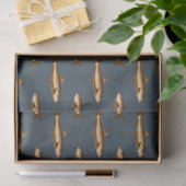 Donkere Nautilsche Serie Ontwerp 2 Tissuepapier (Geschenk)