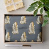 Donkere Nautilsche Serie Ontwerp 9 Tissuepapier (Geschenk)