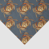 Donkere Nautisch ontwerp 1 Tissuepapier (Detail)