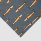 Donkere Nautisch ontwerp 2 Tissuepapier (Detail)