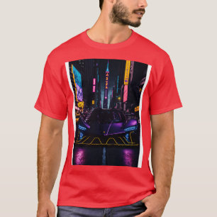 Donkere Neon Sport in Japanse Neon City 25 T-shirt