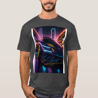Donkere Neon Sport in Japanse Neon City 27 T-shirt