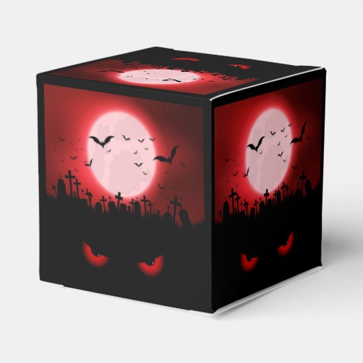 Donkere Night Watchers Cube Bedankdoosjes (Achterkant)