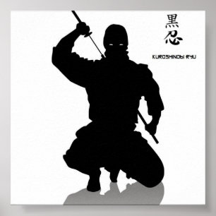 donkere ninja , shhinnob poster