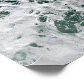 Donkere oceaangolven poster (Hoek)
