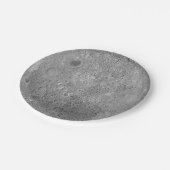 Donkere of verre zijde van de Borden van het Moon Papieren Bordje (Gekanteld)