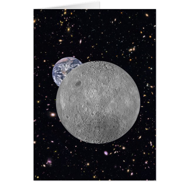 Donkere of verre zijde van de Moon Starry Sky (Voorkant)