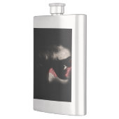 Donkere ogen heupfles (Links)