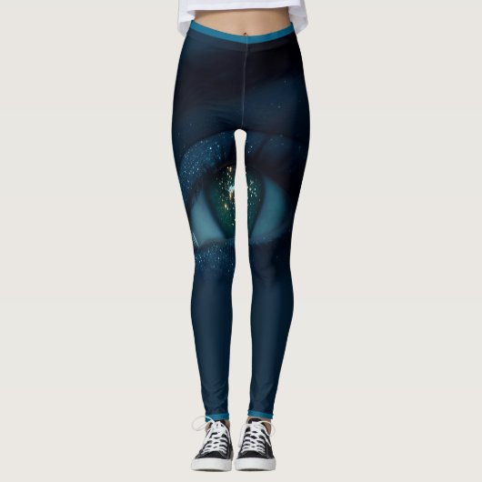 Donkere ogen leggings (Voorkant)