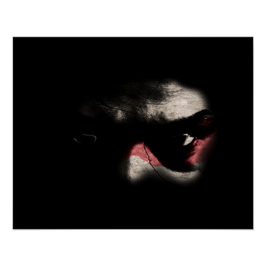 Donkere ogen poster (Voorkant)