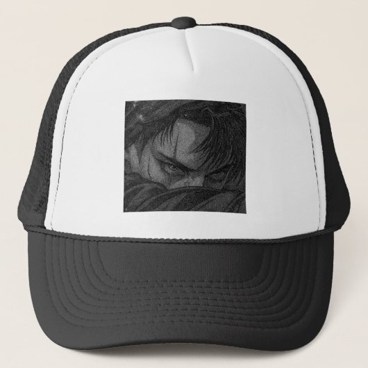 donkere ogen trucker pet (Voorkant)
