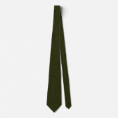 Donkere Olijf Goud Stealth Wealth Executive Stropdas (Voorkant)