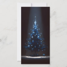Donkere ongebruikelijke kerstkaarten