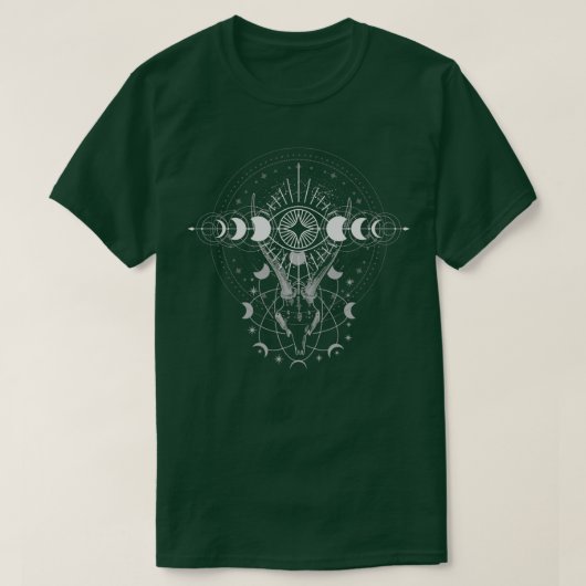 Donkere oogheelkundige astrologie t-shirt (Design voorkant)
