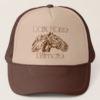 Donkere paard Ultimate Trucker Hat, bruin Pet