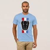 Donkere paarden - Mustang geïnspireerd T-shirt (Voorkant volledig)
