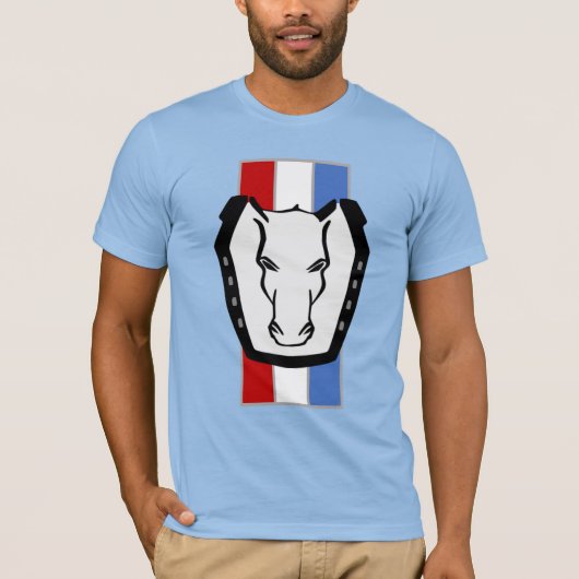 Donkere paarden - Mustang geïnspireerde T-shirt (Voorkant)
