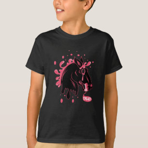 Donkere paarden t-shirt