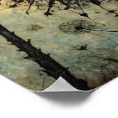 Donkere paardenbloem fee poster (Hoek)